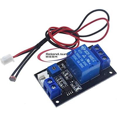 Sun Module de relais de capteur de photorésistance LDR 12 V avec câble - Publicité Sun Module de relais de capteur de photorésistance LDR 12 V avec câble - Publicité