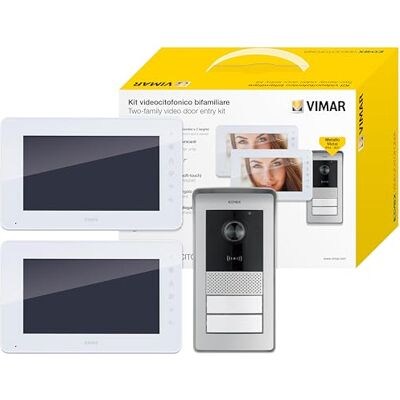 Interphone vidéo LCD 7" 2F RFID Alimentation - Publicité Interphone vidéo LCD 7" 2F RFID Alimentation - Publicité