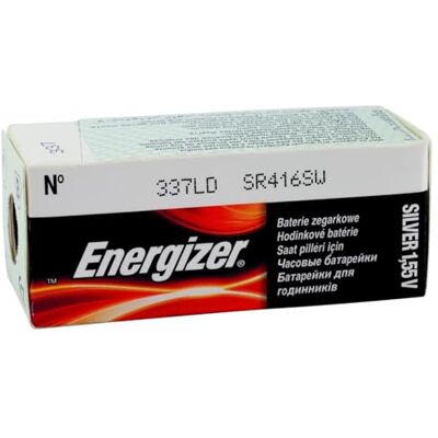 Energizer PILA OXIDO PLATA (337) SR416SW BLISTER*1 MINIMA VENTA CAJA 10 UNIDADES - Publicité Energizer PILA OXIDO PLATA (337) SR416SW BLISTER*1 MINIMA VENTA CAJA 10 UNIDADES - Publicité