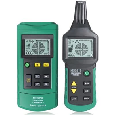 Eieenotee MS6818 Détecteur de Câble Multifonction Du Testeur Souterrain pour Détecter le Câble Court-Circuit de Rupture de Rupture - Publicité Eieenotee MS6818 Détecteur de Câble Multifonction Du Testeur Souterrain pour Détecter le Câble Court-Circuit de Rupture de Rupture - Publicité