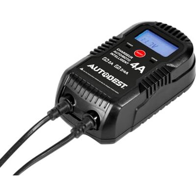 Autobest Chargeur de Batterie Automatique 4A 6V / 12V - Publicité Autobest Chargeur de Batterie Automatique 4A 6V / 12V - Publicité