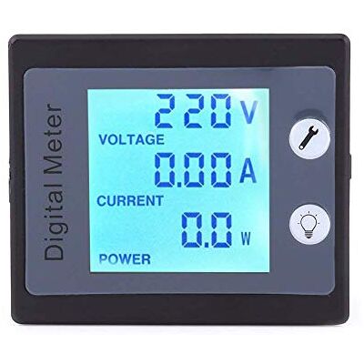 Walfront PZEM-011 Multimètre Numérique avec Alarme Affichage LCD Testeur de Tension Courant Puissance AC 80-260V 100A avec Transformateur de Courant CT - Publicité Walfront PZEM-011 Multimètre Numérique avec Alarme Affichage LCD Testeur de Tension Courant Puissance AC 80-260V 100A avec Transformateur de Courant CT - Publicité