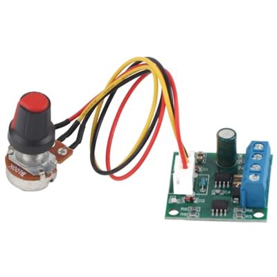 Hilitand Contrôleur De Vitesse Du Moteur DC 1.8-15V 2A PWM Régulateur De Vitesse Pour Moteurs Électriques (1803BK) - Publicité Hilitand Contrôleur De Vitesse Du Moteur DC 1.8-15V 2A PWM Régulateur De Vitesse Pour Moteurs Électriques (1803BK) - Publicité