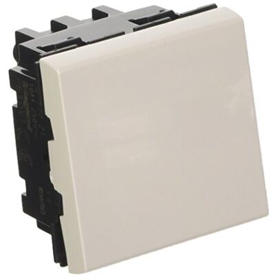 Legrand 077021L Permutateur Mosaic 2 Modules, 10AX, 250V, Blanc - Publicité Legrand 077021L Permutateur Mosaic 2 Modules, 10AX, 250V, Blanc - Publicité