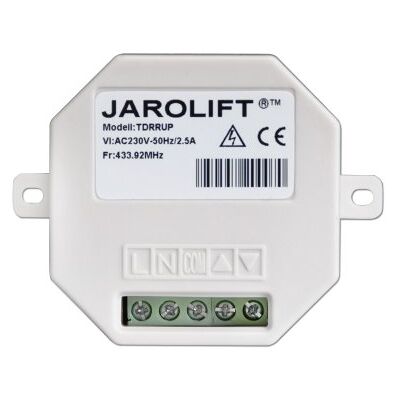 jarolift Récepteur radio 1-canaux bouton-poussoir TDRRUP 01W pour montage encastré - Publicité jarolift Récepteur radio 1-canaux bouton-poussoir TDRRUP 01W pour montage encastré - Publicité