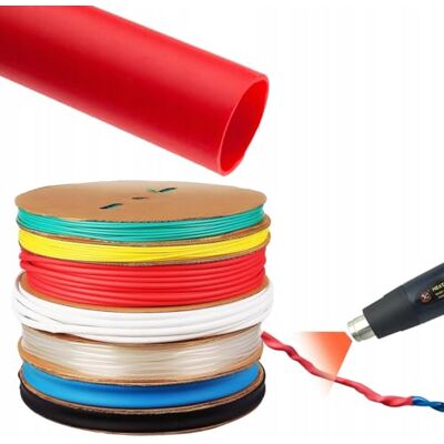 Rosfix Gaine Thermorétractable Rouge 4mm 1m – Rapport 2:1 Isolation Électrique, Étanchéité, Résistance UV Temp. -30~125°C Accessoire pour Câblage Électronique - Publicité Rosfix Gaine Thermorétractable Rouge 4mm 1m – Rapport 2:1 Isolation Électrique, Étanchéité, Résistance UV Temp. -30~125°C Accessoire pour Câblage Électronique - Publicité