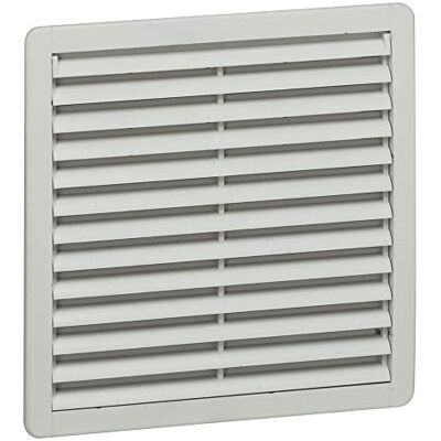 Legrand 034834 Ouïe d'Aération Plastique avec Filtre G3 IP54, 150x150mm, Gris - Publicité Legrand 034834 Ouïe d'Aération Plastique avec Filtre G3 IP54, 150x150mm, Gris - Publicité