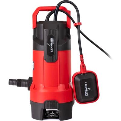 LEHMANN Pompe submersible pour eau sale et eau pure (750 W, débit 20000 l/h, hauteur de refoulement max. 10 m), particules de Ø 35 mm, IPX8, interrupteur à flotteur intégré - Publicité LEHMANN Pompe submersible pour eau sale et eau pure (750 W, débit 20000 l/h, hauteur de refoulement max. 10 m), particules de Ø 35 mm, IPX8, interrupteur à flotteur intégré - Publicité