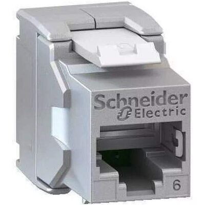Schneider Electric - VDIB17776B24 - Blanc - Connecteur RJ45 - Publicité Schneider Electric - VDIB17776B24 - Blanc - Connecteur RJ45 - Publicité