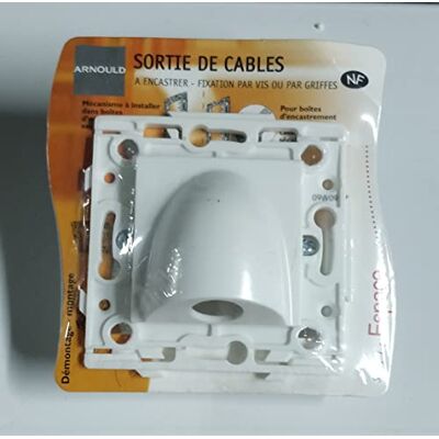 Arnould Sortie de câble 20 A Serie Espace ARN-SORTIECABLE lumière, 16,37 - Publicité Arnould Sortie de câble 20 A Serie Espace ARN-SORTIECABLE lumière, 16,37 - Publicité