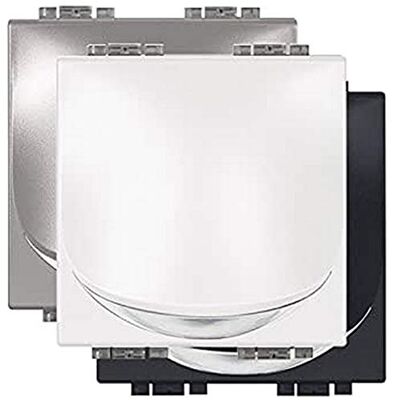 Bticino LN4361 Lampe Directionnelle Livinglight, 70 Lumens, 2 Modules, Chrome Mat - Publicité Bticino LN4361 Lampe Directionnelle Livinglight, 70 Lumens, 2 Modules, Chrome Mat - Publicité