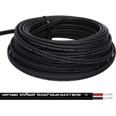 Lapp Câble XLS-R-T câble solaire jumelé 2.5 mm² 4 mm² 6 mm² bobine 10 m 20 m - Publicité Lapp Câble XLS-R-T câble solaire jumelé 2.5 mm² 4 mm² 6 mm² bobine 10 m 20 m - Publicité