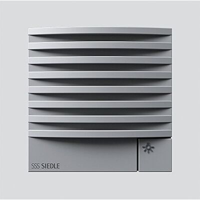Siedle 4831380 TLM 612 SM Système de Haut-parleurs 1und Porte, argenté métallisé - Publicité Siedle 4831380 TLM 612 SM Système de Haut-parleurs 1und Porte, argenté métallisé - Publicité