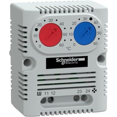 Schneider Electric NSYCCOTHD - Thermostat, 250V, Métal, IP20 - Publicité Schneider Electric NSYCCOTHD - Thermostat, 250V, Métal, IP20 - Publicité