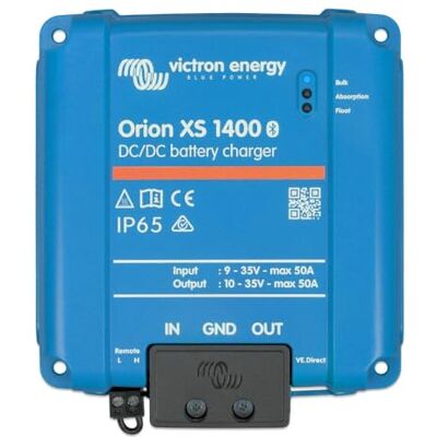 Victron Energy Chargeur de Batterie Orion XS 1400, 12/24-Volt 50 ampères DC-DC - Publicité Victron Energy Chargeur de Batterie Orion XS 1400, 12/24-Volt 50 ampères DC-DC - Publicité
