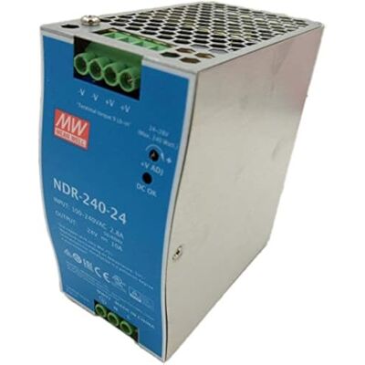 MEAN WELL MeanWell NDR-240-24 Transformateur sur rail industriel 24 V 240 W 10 A - Publicité MEAN WELL MeanWell NDR-240-24 Transformateur sur rail industriel 24 V 240 W 10 A - Publicité