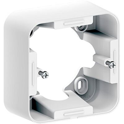Schneider Electric Schneider Cadre Saillie Blanc Ovalis - Publicité Schneider Electric Schneider Cadre Saillie Blanc Ovalis - Publicité