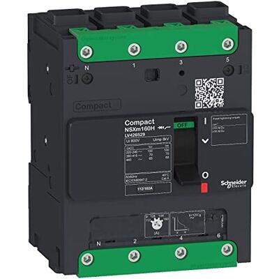 SCHNEIDER Interruptor NSXm 16kA TM80D 4P/4P Elink - Publicité SCHNEIDER Interruptor NSXm 16kA TM80D 4P/4P Elink - Publicité