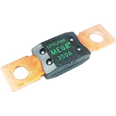 Littelfuse 0298350 Fusible automatique à visser 350 A temporisé 32 V série 298, fusible automatique Mega - Publicité Littelfuse 0298350 Fusible automatique à visser 350 A temporisé 32 V série 298, fusible automatique Mega - Publicité