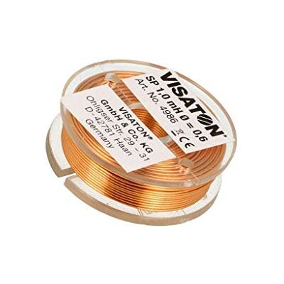 Visaton 4986-VIS1 Inductance: bobine à air 1mH 1,3Ω Ø: 37mm H: 12mm - Publicité Visaton 4986-VIS1 Inductance: bobine à air 1mH 1,3Ω Ø: 37mm H: 12mm - Publicité