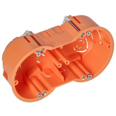 Orno JB-13813 Boitier Electrique 60 mm à Encastrement dans Plaque de Plâtre - Publicité Orno JB-13813 Boitier Electrique 60 mm à Encastrement dans Plaque de Plâtre - Publicité