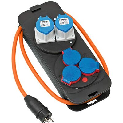 Brennenstuhl Distributeur de courant de camping CEE 230 V avec prise de terre (2 prises CEE, 3 prises de contact de protection, câble H07RN-F 3G2,5 de 1,5 m, orange, idéal pour le camping, fabriqué en - Publicité Brennenstuhl Distributeur de courant de camping CEE 230 V avec prise de terre (2 prises CEE, 3 prises de contact de protection, câble H07RN-F 3G2,5 de 1,5 m, orange, idéal pour le camping, fabriqué en - Publicité