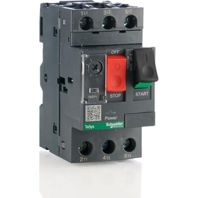Schneider Electric GV2ME20 GV2ME Disjoncteurs de moteur magnétothermiques, 13/18A, 89 mm x 45 mm x 78,5 mm - Publicité Schneider Electric GV2ME20 GV2ME Disjoncteurs de moteur magnétothermiques, 13/18A, 89 mm x 45 mm x 78,5 mm - Publicité