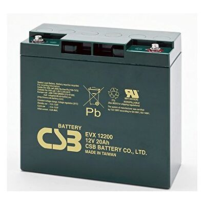 Batterie CSB 12V 20Ah - Acide au Plomb pour Véhicules Électriques - Publicité Batterie CSB 12V 20Ah - Acide au Plomb pour Véhicules Électriques - Publicité