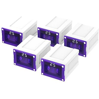 AUPROTEC Fusible bloc femelle JCASE OTO J Japan 20-60A, choix: 25A ampères, blanc, 5 pièces - Publicité AUPROTEC Fusible bloc femelle JCASE OTO J Japan 20-60A, choix: 25A ampères, blanc, 5 pièces - Publicité