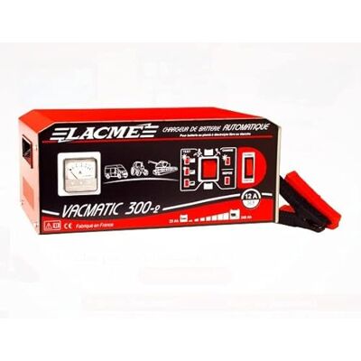 Lacme Chargeur batterie automatique 12A 12V VACMATIC 300-2 Lacmé - Publicité Lacme Chargeur batterie automatique 12A 12V VACMATIC 300-2 Lacmé - Publicité