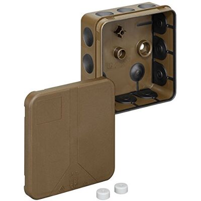 Spelsberg 2 K-12-l/BR en polypropylène (PP), Thermoplastic elastomer (TPE) Electrical Junction Box – Electrical Junction Boxes (Brown, 85 mm, 85 mm, 37 mm) - Publicité Spelsberg 2 K-12-l/BR en polypropylène (PP), Thermoplastic elastomer (TPE) Electrical Junction Box – Electrical Junction Boxes (Brown, 85 mm, 85 mm, 37 mm) - Publicité