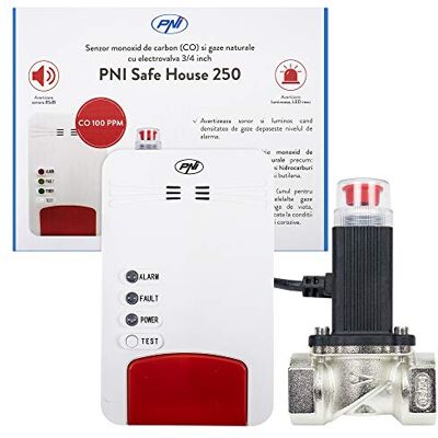 PNI Kit Safe House Dual 250 avec 2 capteurs et électrovanne 3/4 Pouces - Publicité PNI Kit Safe House Dual 250 avec 2 capteurs et électrovanne 3/4 Pouces - Publicité