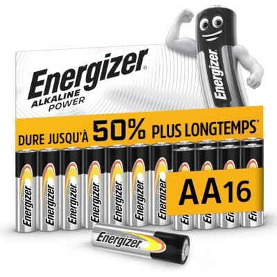 Energizer Alkaline Power AA - Piles - Publicité Energizer Alkaline Power AA - Piles - Publicité