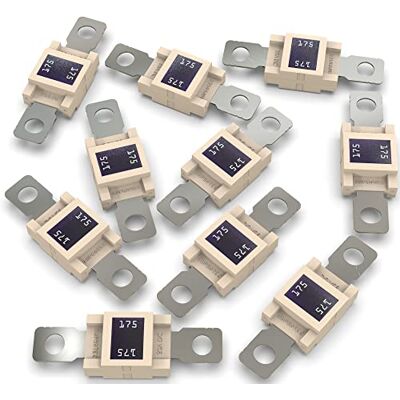 AUPROTEC Fusible Mega à courant élévé/verrouillage à vis 80-500A choix : 175A ampères, blanc, 10 pièces - Publicité AUPROTEC Fusible Mega à courant élévé/verrouillage à vis 80-500A choix : 175A ampères, blanc, 10 pièces - Publicité