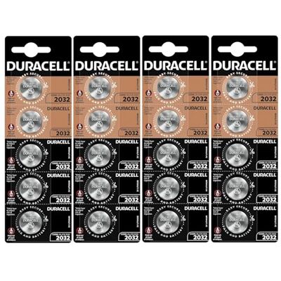 Duracell CR2032 Pile Bouton au Lithium 3 V, conçue pour Les appareils électroniques, Emballage avec 20 Piles - Publicité Duracell CR2032 Pile Bouton au Lithium 3 V, conçue pour Les appareils électroniques, Emballage avec 20 Piles - Publicité