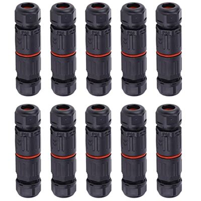 Fafeicy Connecteur étanche, 10PCS IP68, Connecteur 3pin Pobite de bouchon extérieur 0,5 mm² ~ 2,0 mm² Raccord electrique etanche Boite de jonction Connecteur etanche - Publicité Fafeicy Connecteur étanche, 10PCS IP68, Connecteur 3pin Pobite de bouchon extérieur 0,5 mm² ~ 2,0 mm² Raccord electrique etanche Boite de jonction Connecteur etanche - Publicité