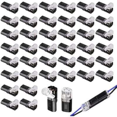 JOYOLA Lot de 40 Connecteurs de Voiture à 2 Broches Connecteurs Étanches Pratiques et Rapides-Connecteur de Câble à 2 Broches-Connecteur de Câble Enfichable - Publicité JOYOLA Lot de 40 Connecteurs de Voiture à 2 Broches Connecteurs Étanches Pratiques et Rapides-Connecteur de Câble à 2 Broches-Connecteur de Câble Enfichable - Publicité