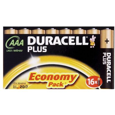 Duracell Plus MN2400 Piles Alcalines AAA - Publicité Duracell Plus MN2400 Piles Alcalines AAA - Publicité