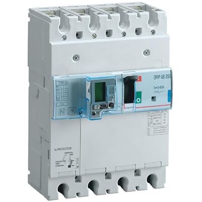 Legrand 420733 Disjoncteur de branchement version Enedis DPX³250AB, différentiel 240A, 4P - Publicité Legrand 420733 Disjoncteur de branchement version Enedis DPX³250AB, différentiel 240A, 4P - Publicité