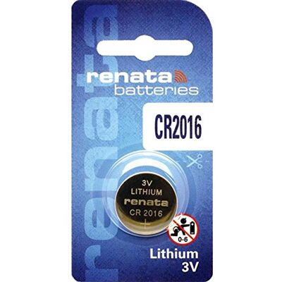 Best Price Square Renata CR2016 pile bouton 3 V/Lot de 4 - Publicité Best Price Square Renata CR2016 pile bouton 3 V/Lot de 4 - Publicité