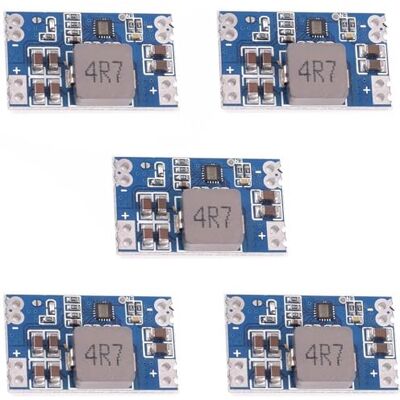 PENGLIN 5PCS Convertisseur abaisseur DC-DC Régulateur de tension Module d'alimentation abaisseur, MINI560 7-20V 5V 5A Transformateurs de puissance pour le réglage de la puissance - Publicité PENGLIN 5PCS Convertisseur abaisseur DC-DC Régulateur de tension Module d'alimentation abaisseur, MINI560 7-20V 5V 5A Transformateurs de puissance pour le réglage de la puissance - Publicité