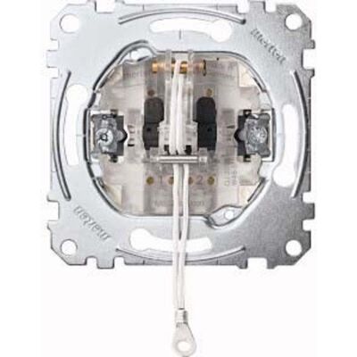 Merten MEG3186-0000 Insert de commutateur à tirette unipolaire 10 AX AC 250 V bornes enfichables - Publicité Merten MEG3186-0000 Insert de commutateur à tirette unipolaire 10 AX AC 250 V bornes enfichables - Publicité