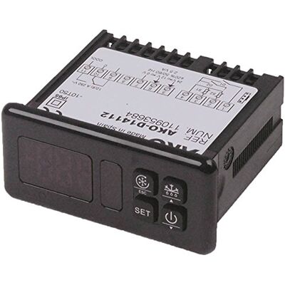 AKO D14112 Régulateur électronique DI IP65 Oui 1 sortie relais CO-12A (9) avec 1 sonde NTC Dimensions avant 79 x 38 mm NTC/PTC/DI pour NTC/PTC - Publicité AKO D14112 Régulateur électronique DI IP65 Oui 1 sortie relais CO-12A (9) avec 1 sonde NTC Dimensions avant 79 x 38 mm NTC/PTC/DI pour NTC/PTC - Publicité