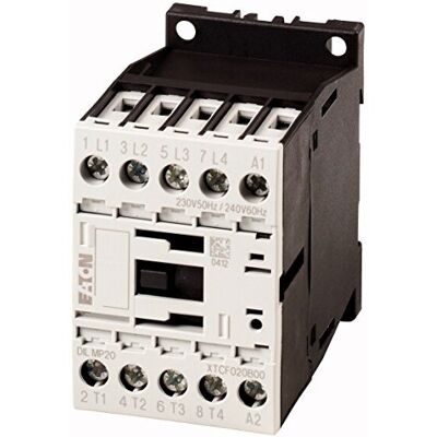 Eaton DILMP20 - Contacteur 4P 24V 20A - Relais de puissance - Publicité Eaton DILMP20 - Contacteur 4P 24V 20A - Relais de puissance - Publicité