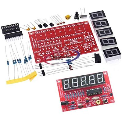 Sun 1Hz-50MHz Numérique LED Oscillateur Testeur de Fréquence Compteur RF Électronique DIY Kits Outils PCB Board Module - Publicité Sun 1Hz-50MHz Numérique LED Oscillateur Testeur de Fréquence Compteur RF Électronique DIY Kits Outils PCB Board Module - Publicité