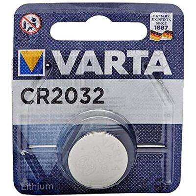 Varta Pile bouton au lithium CR2032 - Publicité Varta Pile bouton au lithium CR2032 - Publicité