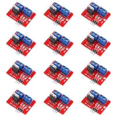 XRYIMYI 12PCS Module de Pilote MOSFET, 3,3 V / 5 V Modules de Pilote MOSFET PWM,Tube à effet de champ Module de lecteur à puce Unique Module de carte de Circuit Imprimé de Sortie - Publicité XRYIMYI 12PCS Module de Pilote MOSFET, 3,3 V / 5 V Modules de Pilote MOSFET PWM,Tube à effet de champ Module de lecteur à puce Unique Module de carte de Circuit Imprimé de Sortie - Publicité