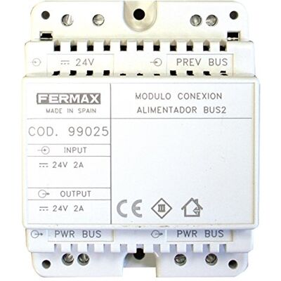 FERMAX Module Adaptateur d'alimentation Bus2 - Publicité FERMAX Module Adaptateur d'alimentation Bus2 - Publicité