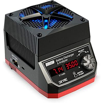 SKYRC BD250 250 W 35 A Variable Déchargeur de batterie et analyseur testeur pour véhicules télécommandés Affichage LED numérique Décharge continue - Publicité SKYRC BD250 250 W 35 A Variable Déchargeur de batterie et analyseur testeur pour véhicules télécommandés Affichage LED numérique Décharge continue - Publicité