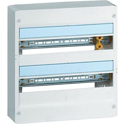 Legrand Tableau DRIVIA 2 rangées 18 modules IP30 IK05 Blanc RAL9003 - Publicité Legrand Tableau DRIVIA 2 rangées 18 modules IP30 IK05 Blanc RAL9003 - Publicité